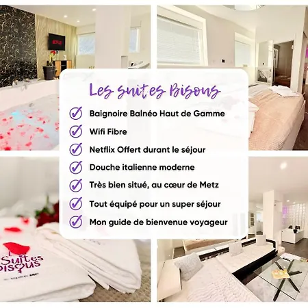 Les Bisous - Jacuzzi & Private Sauna Apartment *