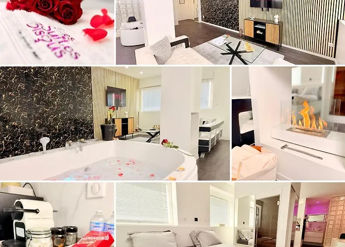 Appartement Les Bisous - Jacuzzi&private Sauna *